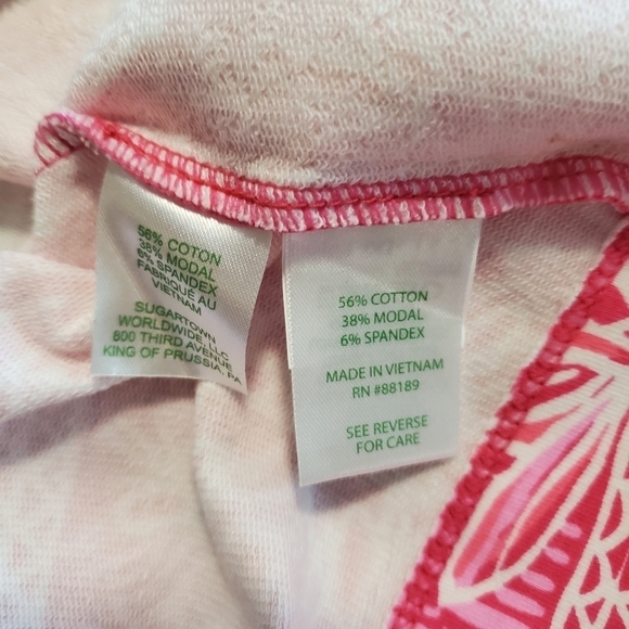 NWT Lilly Pulitzer Harriet "Pinata Pink New Blooms" Pattern Large Ret. $158 - Picture 12 of 13